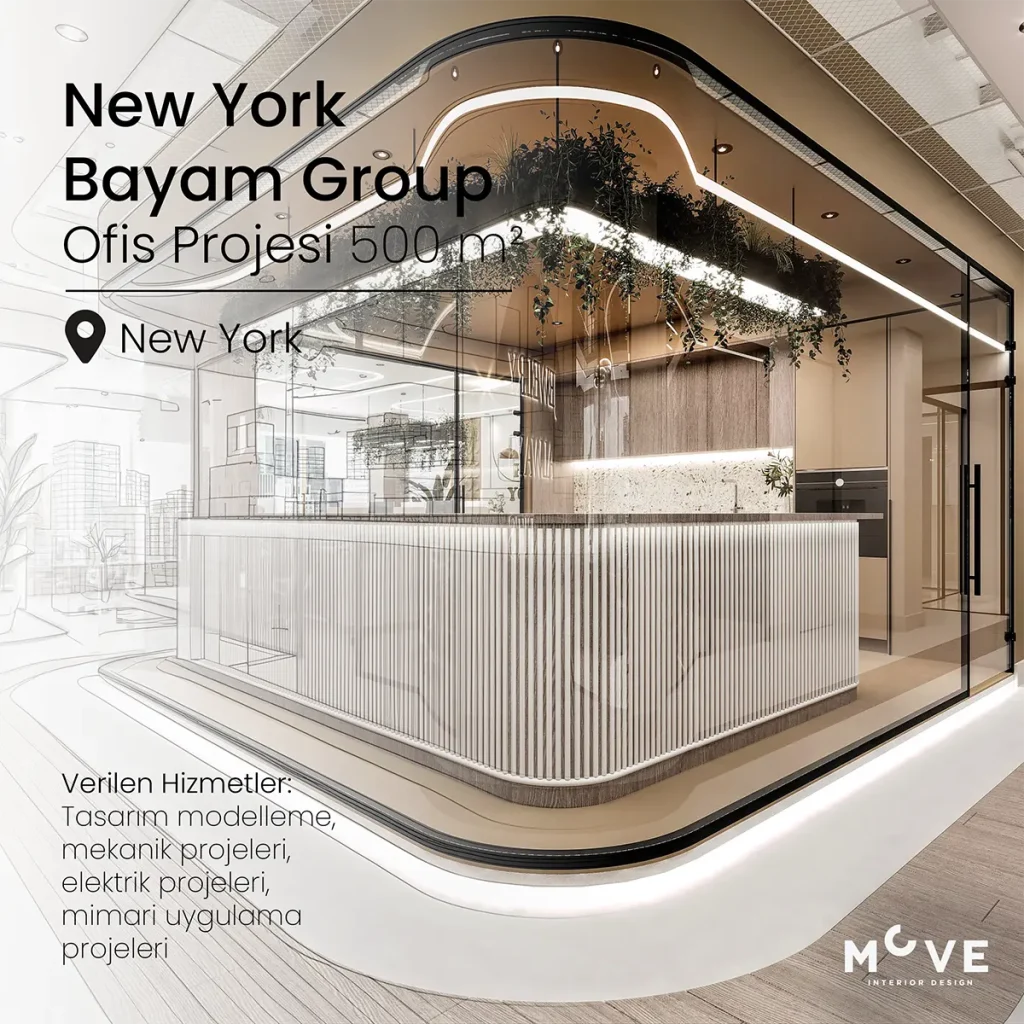 New York Bayam Group | New York - Anahtar Teslim Ofis İç Tasarım Projesi